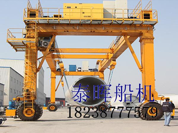 关于轮胎式龙门吊在特殊场景管控措施