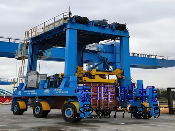 集装箱跨运车在结冰天气作业中动态管控措施